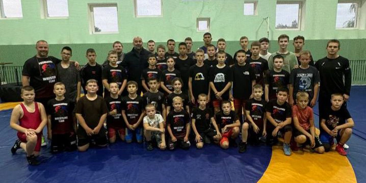 Фото: секция вольной борьбы с. Пушкарное