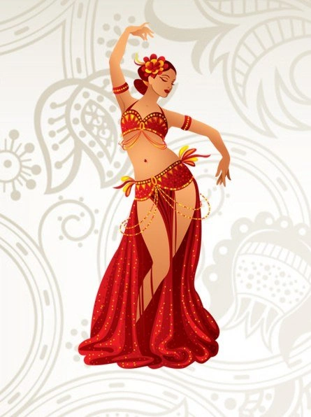 Тысяча и одна ночь , студия танца