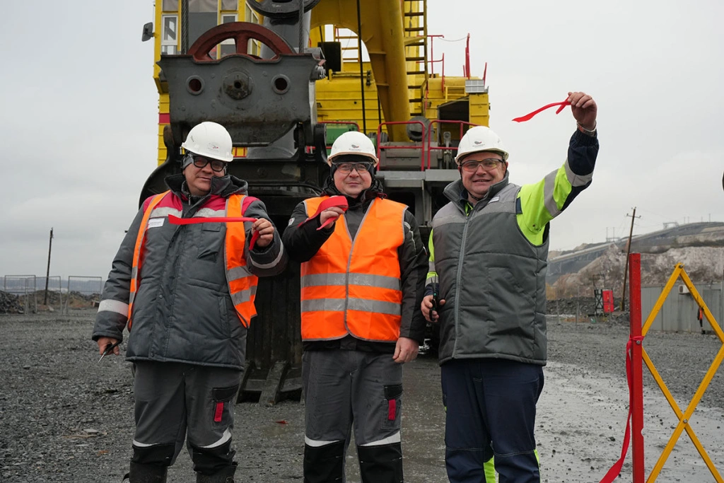 Выпуск техники на линию — всегда праздник!.JPG