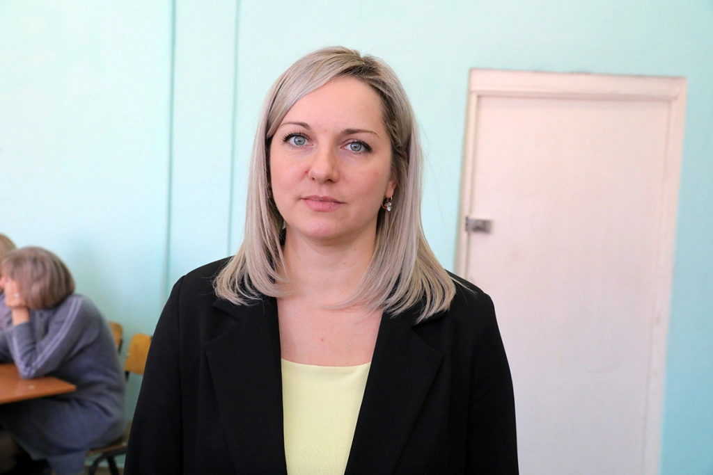 Елена Фатьянова, начальник отдела обучения, оценки и развития персонала дирекции по персоналу Лебединского ГОКа.JPG